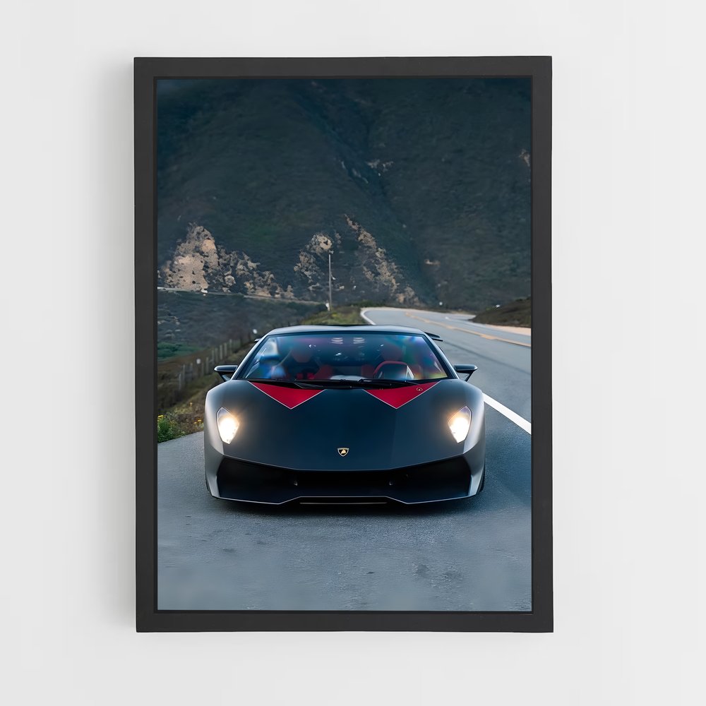 Poster Vision Lamborghini (vue 2)